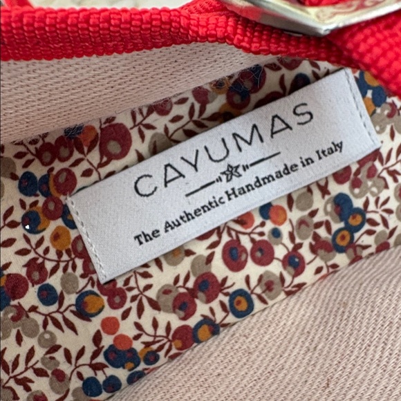 Cayumas Boheme Rosso Mary Jane Flats Venetian Slippers - Picture 8 of 12